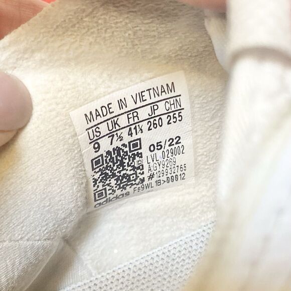 Nike/ Crazy Flight / Indoor Sport Shoe/ White-Red/ Women SZ 9 - Picture 8 of 12